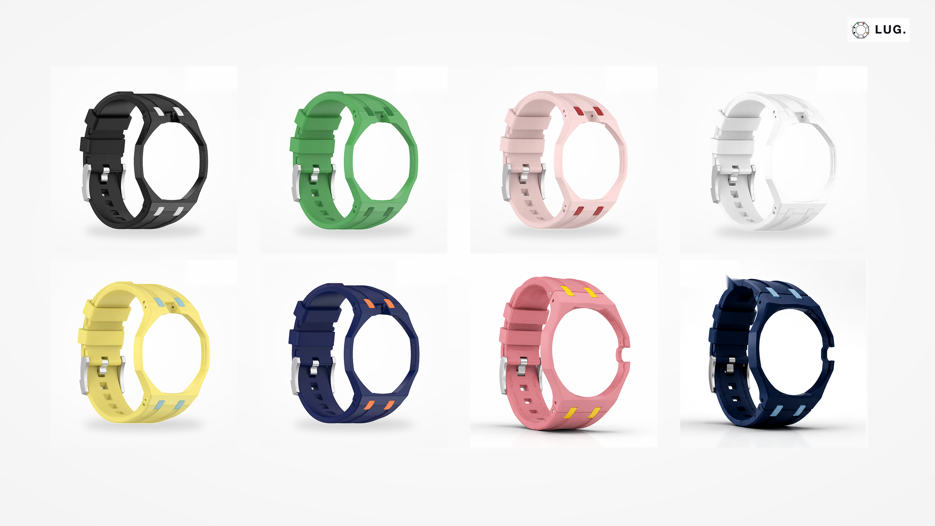 LUG Strap for Royal Pop Watches — Premium Colour-Matched Straps